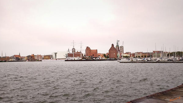 Panorama von Stralsund
Rügen 
Schlüsselwörter: Ostsee, Rügen