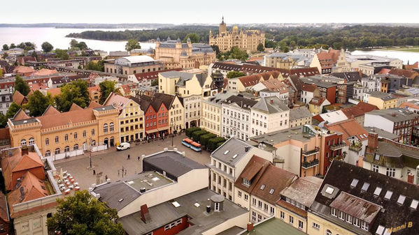 Schwerin 
Blick aus dem Domturm
Schlüsselwörter: Ostsee, Schwerin