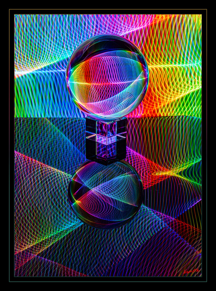 Farbenfroh
mittels Pixelstick
Schlüsselwörter: 2024