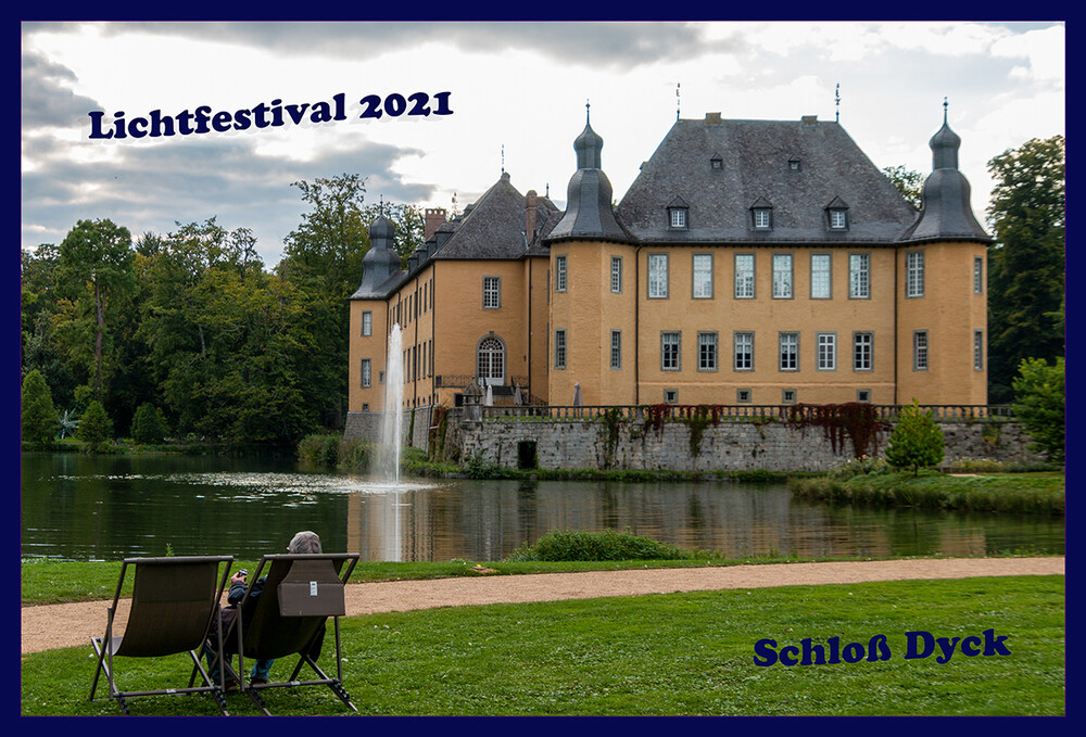 Lichtfestival Schloß Dyck
