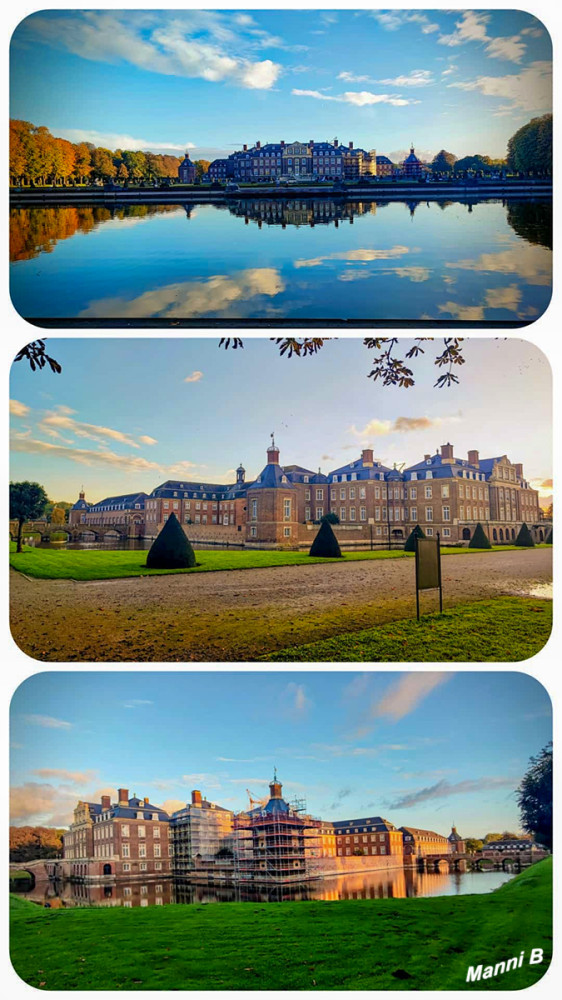 Schloss Nordkirchen
ist eine ehemalige Residenz der Fürstbischöfe von Münster in der westfälischen Gemeinde Nordkirchen. Die barocke Dreiflügelanlage wurde 1703 bis 1734 im Auftrag von Friedrich Christian von Plettenberg nach Entwürfen von Gottfried Laurenz Pictorius und Johann Conrad Schlaun erbaut. lt.Wikipedia
Schlüsselwörter: 2026