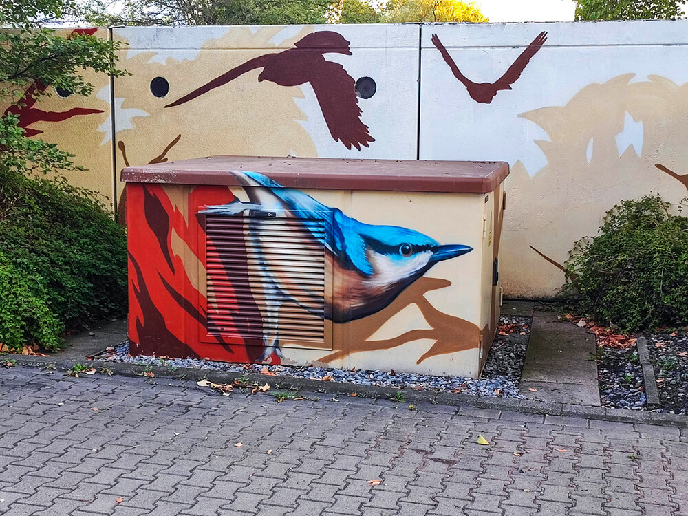 Graffiti "Vögel"
Manni
Schlüsselwörter: 2022