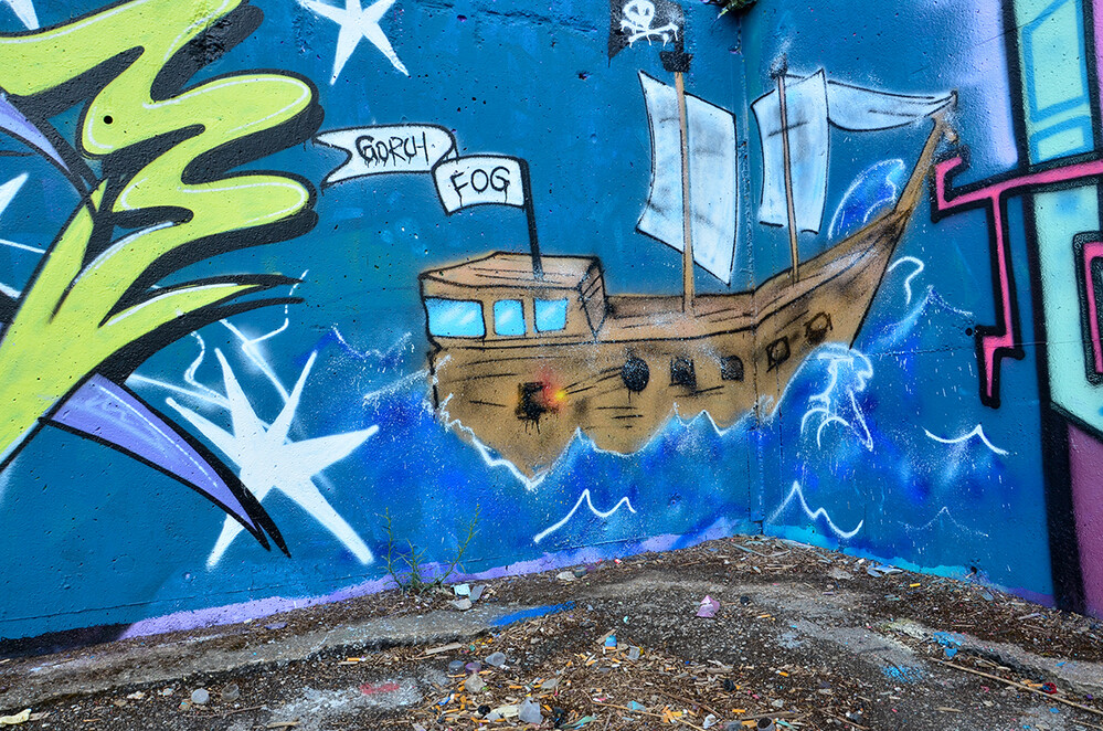 Graffiti „In der Ecke“
Perla
Schlüsselwörter: 2022