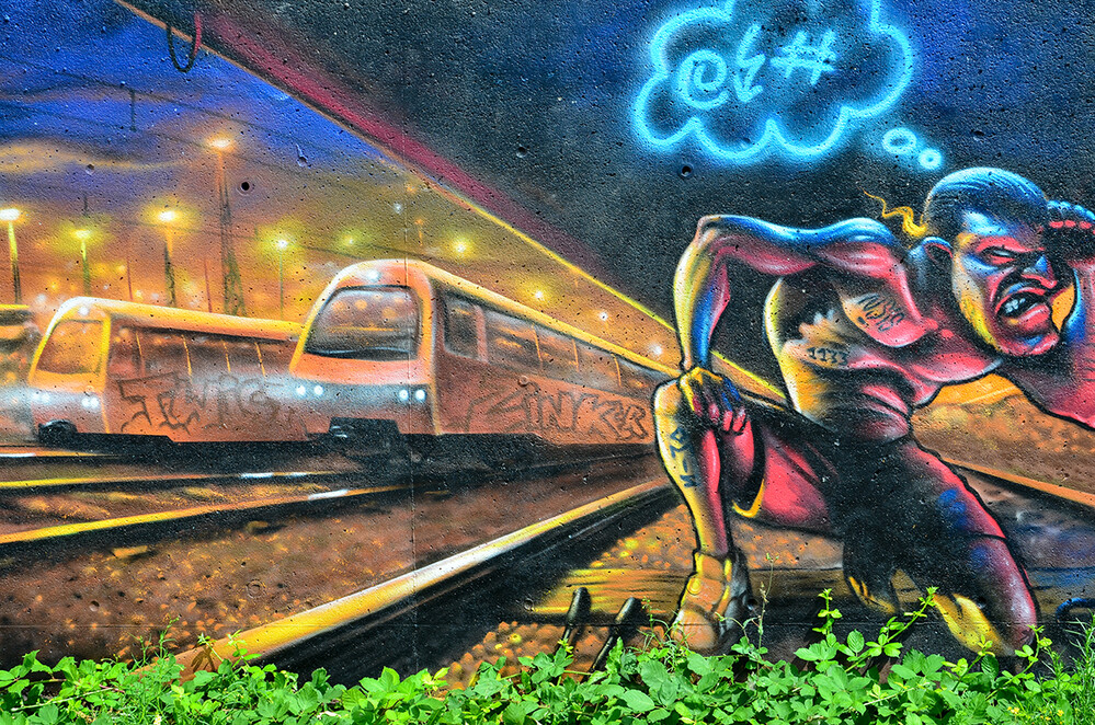 Graffiti „Im Depot“
Perla
Schlüsselwörter: 2022