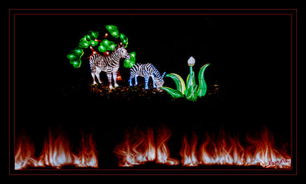 Safari im Garten
Composing mit Pixelstick
Schlüsselwörter: Lichtmalerei , Light Painting, 2020