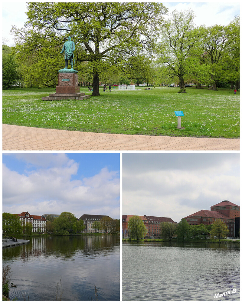 Kiel
Der Hiroshimapark ist eine Grünfläche im Zentrum der schleswig-holsteinischen Landeshauptstadt Kiel. Er liegt zwischen dem Rathaus und dem Kleinen Kiel und erinnert an den ersten Abwurf einer Atombombe auf die japanische Stadt Hiroshima am 6. August 1945. laut Wikipedia 
Schlüsselwörter: Schleswig-Holstein