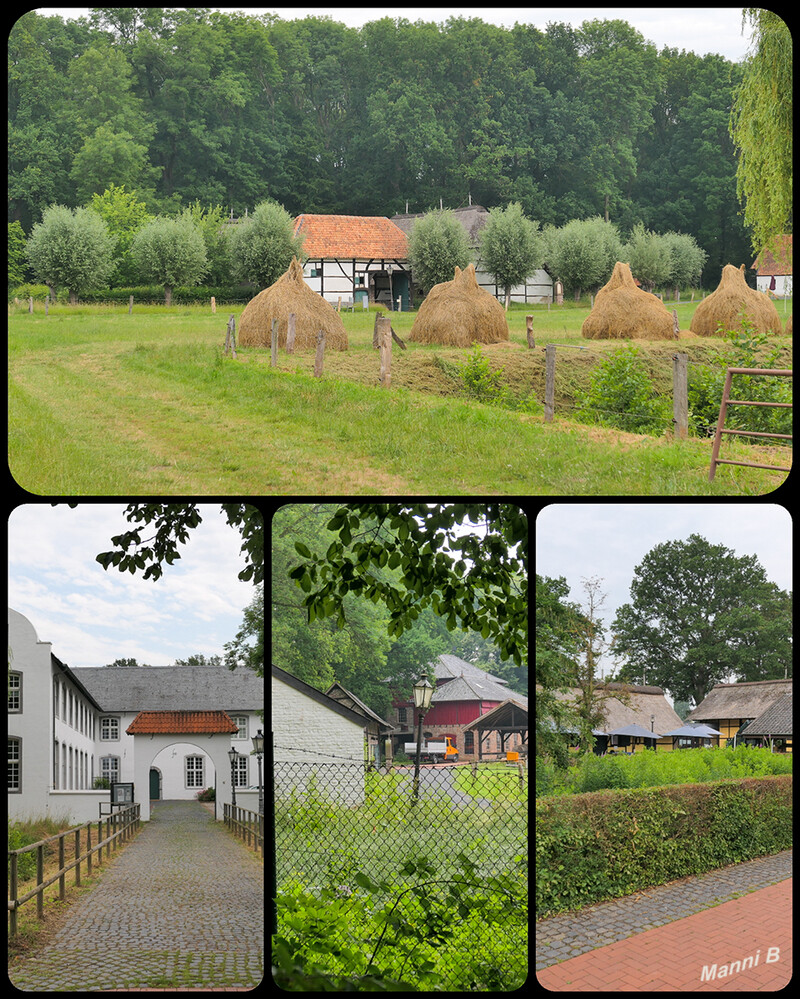 Niederrheinisches Freilichtmuseum in Grefrath
ist ein volkskundliches Freilichtmuseum für bäuerliche und handwerkliche Kultur des mittleren Niederrheins. Auf dem etwa vier ha großen Gelände rund um die Dorenburg in Grefrath wurden verschiedene Gebäude aus der Region aufgebaut. laut Wikipedia
(Kempen)
Schlüsselwörter: 2021