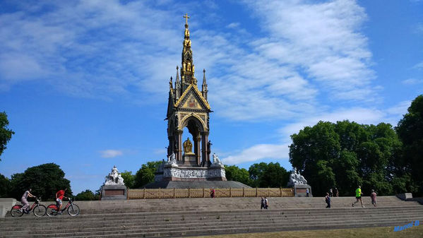 Prince Albert Memorial
Kensington Garden Ecke Hyde Park
Schlüsselwörter: Englan, London