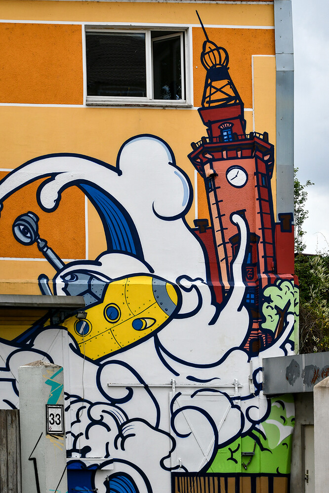 Graffiti „Yellow Submarine“ 
Roland
Schlüsselwörter: 2022