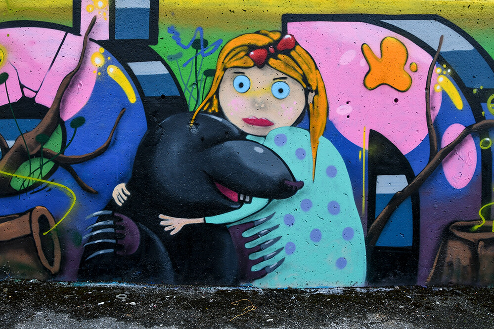 Graffiti „Umarmung“
Roland
Schlüsselwörter: 2022