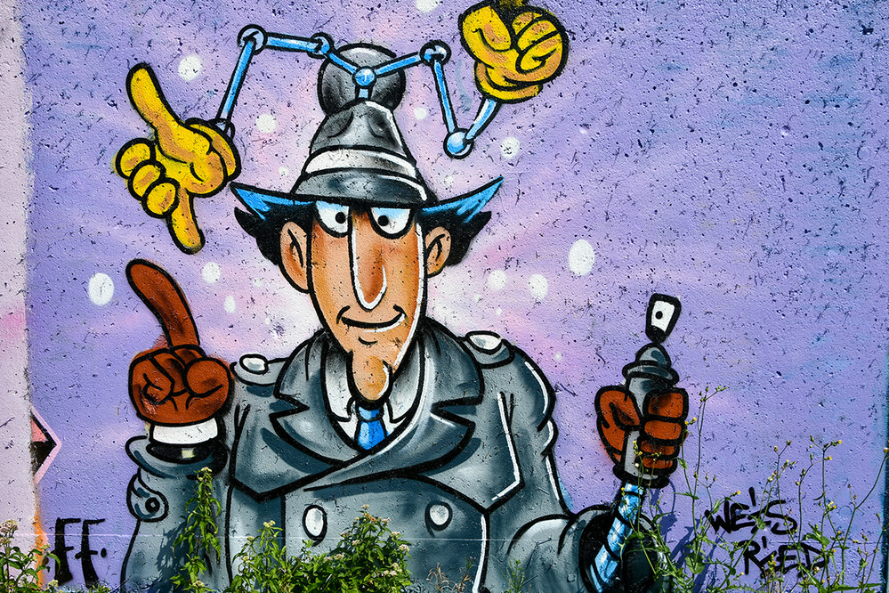 Graffiti „Inspector Gadget“
Roland
Schlüsselwörter: 2022