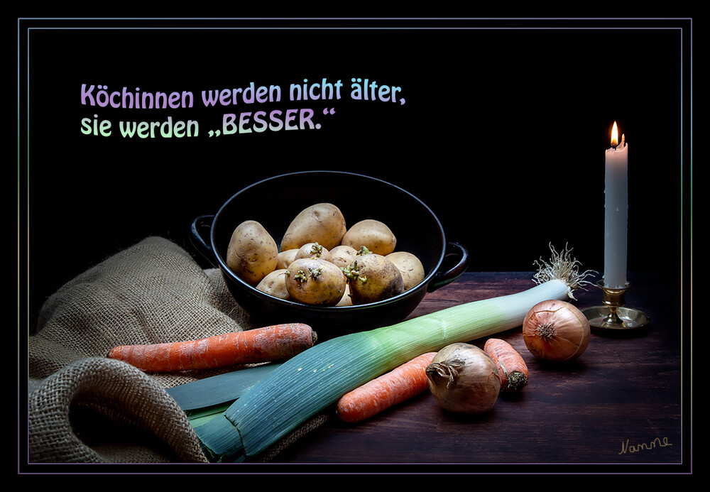 Spruch des Tages
Schlüsselwörter: Köchinnen