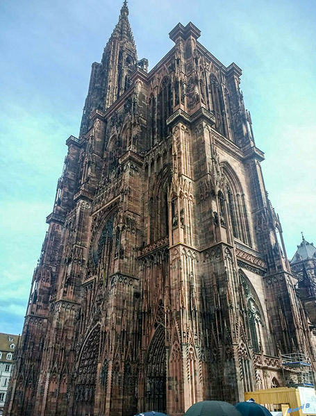 Straßburger Münster
auch Cathedrale Notre Dame genannt.
Schlüsselwörter: Straßburg