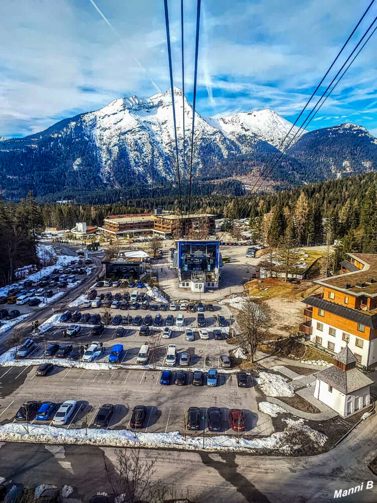 Auf dem Weg zur Zugspitze
