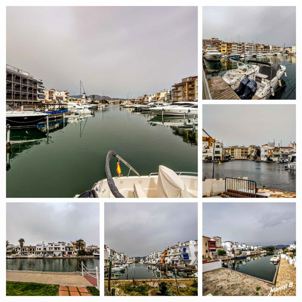 Empuriabrava
Die Marinasiedlung weist 30km Kanäle auf / macht Venedig Konkurrenz.
Schlüsselwörter: Spanien; 2024