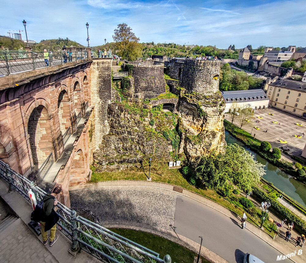 Bockfelsen mit Schlossbrücke
Schlüsselwörter: Luxenburg ; 2024