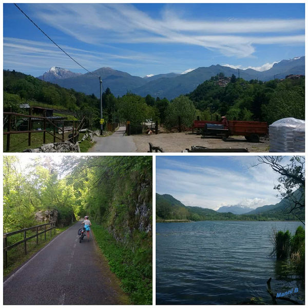 Radtour
von Porlezza (Luganer See) nach Menaggio (Comer See)
Schlüsselwörter: Italien