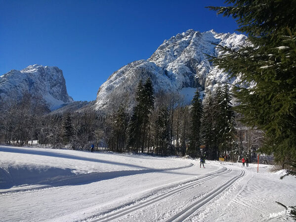 Skilanglaufversuche
im Bereich Leutasch
