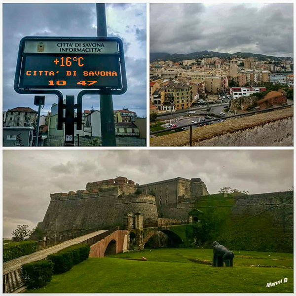 Savona
Savona ist die Hauptstadt der gleichnamigen Provinz und liegt in jener italienischen Region Liguriens, die man wegen ihrer von Palmen gesäumten Küste auch Palmenriviera bzw. "Riviera delle Palme" nennt. Berühmt wurde Savona für seinen Hafen Ende des Mittelalters, und noch heute gehört es zu den fünf bedeutendsten Hafenstädten Italiens. 
Schlüsselwörter: Italien