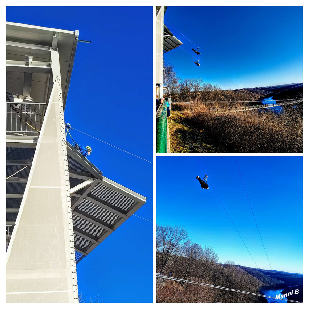 Erlebnis-Rappbodetalsperre
mit Hängebrücke Titan RT, Aussichtsturm, Walk Running, Mega Zipline, Doppelseilrutsche, Menschenkatapult und Pendelsprung.
Schlüsselwörter: 2025