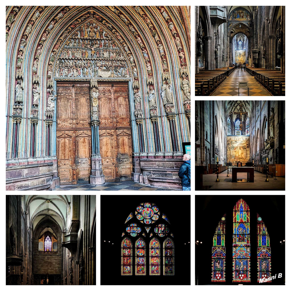 Freiburg im Breisgau - Münster von innen
Das Münster hat eine Gesamtlänge von 125,83 m. Die Innenhöhe des Mittelschiffes beträgt 25,70 m, die Vierungskuppel misst 30,36 m. Der gesamte Rauminhalt des Baues erreicht 80.300 m³. lt. Wikipedia
Schlüsselwörter: 2026