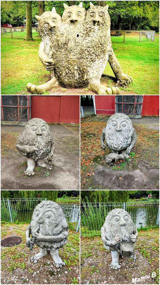 Trollpark Vejen
Troll-Skulpturen: Lustige Trolle aus den Büchern von Birgith Bjerre verteilen sich im Park.
Schlüsselwörter: 2026