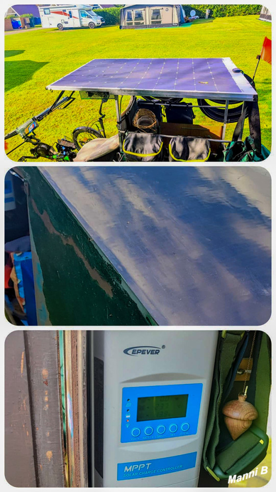 Der Franzose kommt aus Montpellier
2 Photovoltaikplatten als Regenschutz und Stromerzeuger........
Schlüsselwörter: 2026