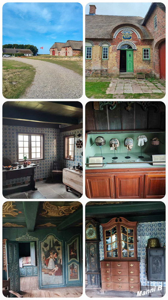 Herrenhof Kommandørgården
Der historische Herrenhof Kommandørgården liegt nicht in Belgien, sondern im Ortsteil Toftum auf der däniscroemoehen Nordseeinsel Rømø. Das heute vom dänischen Nationalmuseum verwaltete Heimatmuseum zeugt vom enormen Wohlstand der damaligen Kapitäne (Kommandeure) und Walfänger des 18. Jahrhunderts. lt. roemoe
Schlüsselwörter: 2026