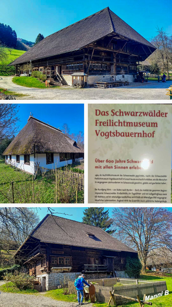 Schwarzwälder Freilichtmuseum Vogtsbauernhof
Der Museumsrundgang verbindet Hausensembles, die jeweils typisch oder repräsentativ für eine der verschiedenen Regionen des Schwarzwalds stehen und insgesamt eine vergleichende Darstellung der vielfältigen Formen eines Schwarzwaldhauses ergeben. lt. Wikipedia
Schlüsselwörter: 2026
