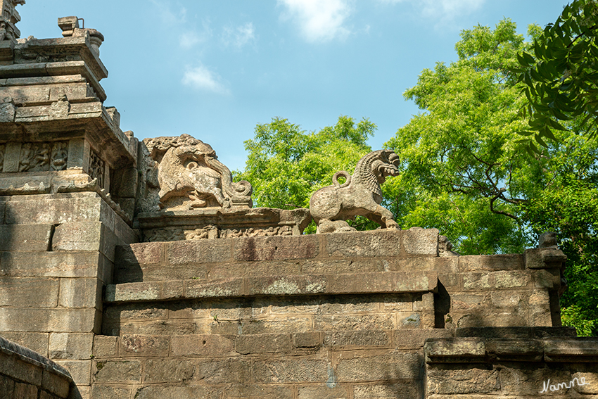 Yapahuwa
Am Fuße jeder Balustrade stehen die Yapahuwa-Löwen, die einzigen ihrer Art im Land. laut amazinglanka.com
Schlüsselwörter: Sri Lanka, Yapahuwa